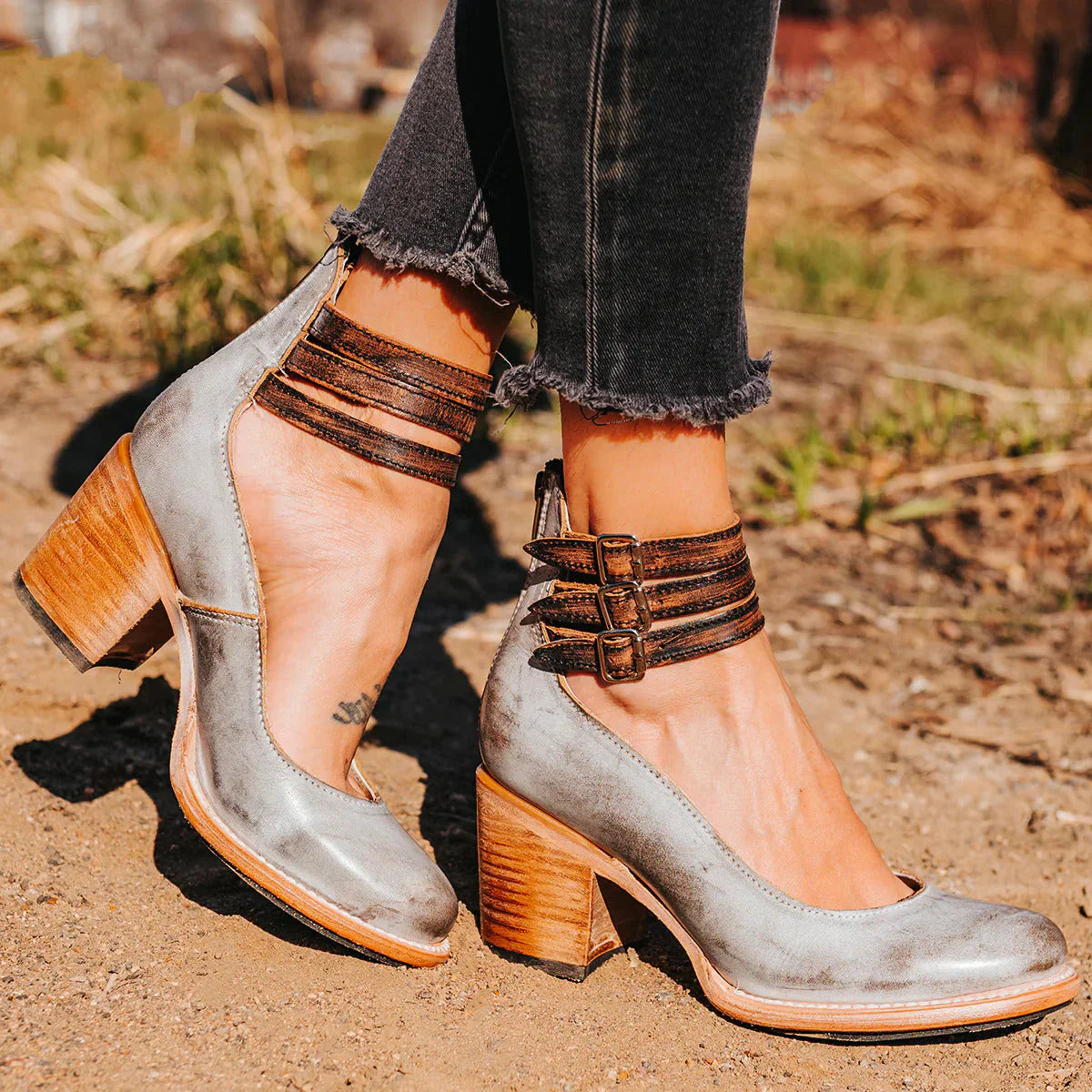 JEREZ™ | TACONES DE CUERO