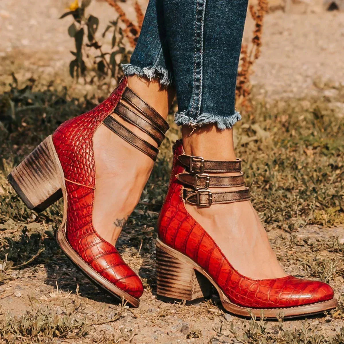 JEREZ™ | TACONES DE CUERO