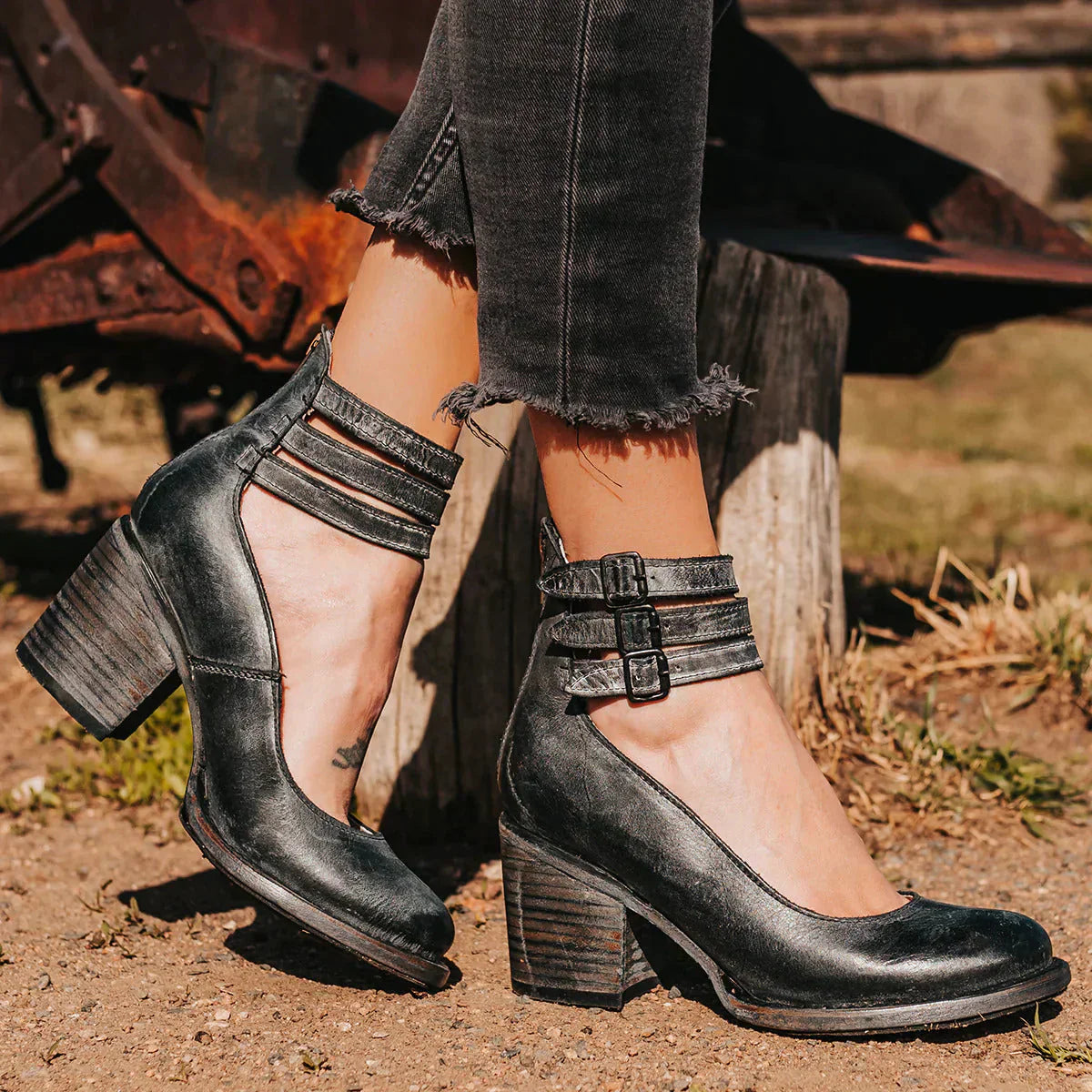 JEREZ™ | TACONES DE CUERO