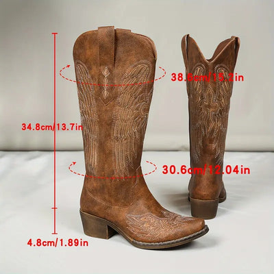 ZAFRA™ | COWBOY ALTAS DE CUERO