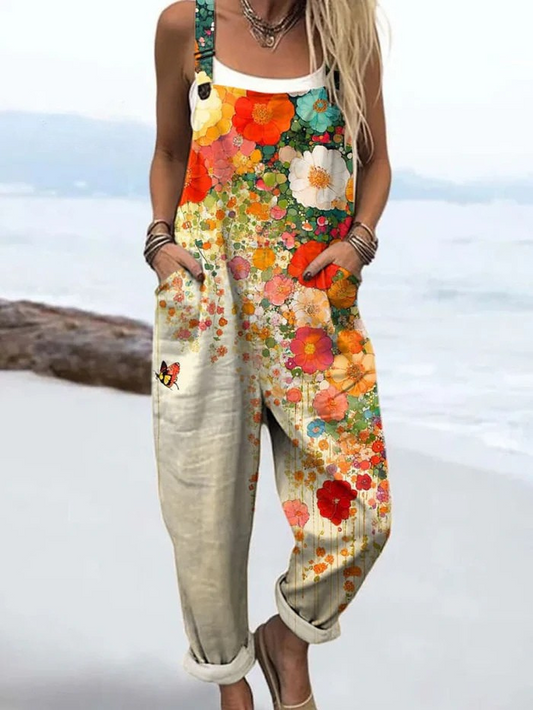 Mono floral vintage – estilo sin esfuerzo y comodidad todo el día